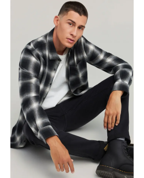 FUNKY BUDDHA Men's plaid...